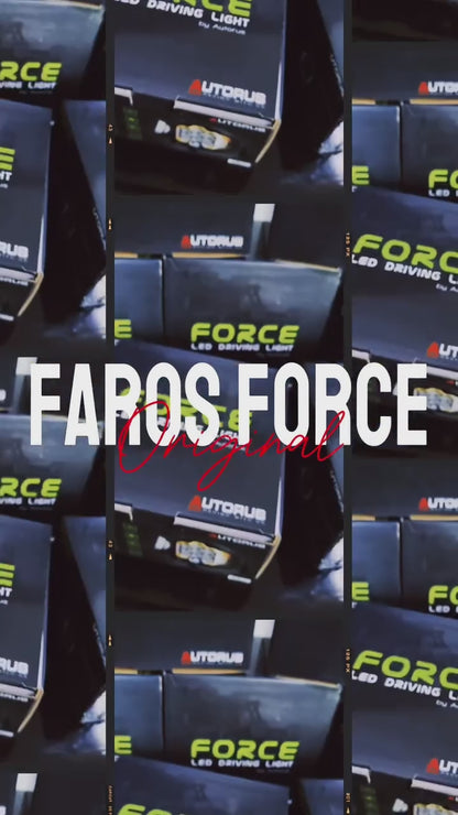 🔦 Faros FORCE LED 7" de Alta Potencia con Chip CREE – 8000LM / 90W / IP67
